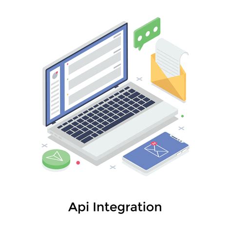 Image result for API Integration Vector Silver