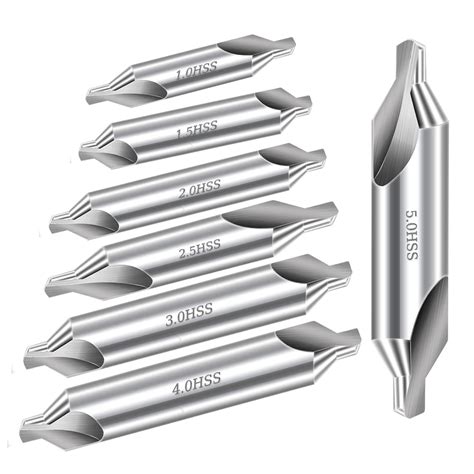 Aleric High Speed Steel Center Drill Bits Set - 7 India | Ubuy