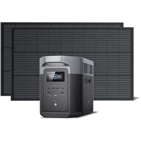 EFECOFLOW EF ECOFLOW Solar Generator DELTA 2 Max 2048Wh with India | Ubuy