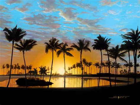 Hilton Hawaiian Sunset – Chuck Nelson