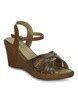 Buy Brown Heeled Sandals for Women by Get Glamr Online | Ajio.com
