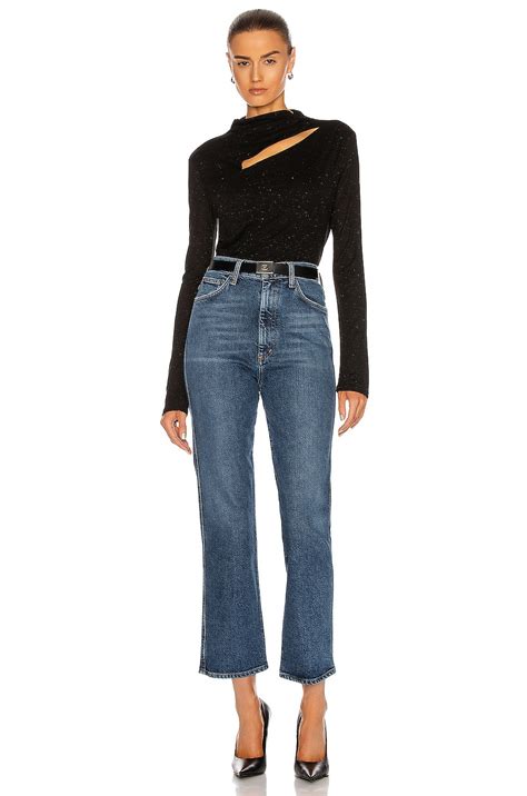 NICHOLAS Danika Top in Black | FWRD