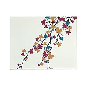 E By Design OGFN340BL38-24 Maple Hues Flower Print Outdoor Wall Art, 24 ...