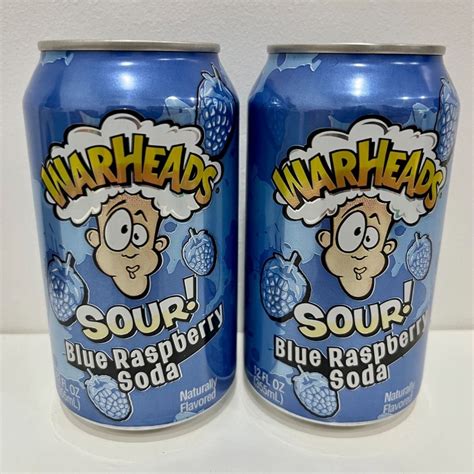Warheads Sour Blue Raspberry Soda – Keeping It Simply Sweet