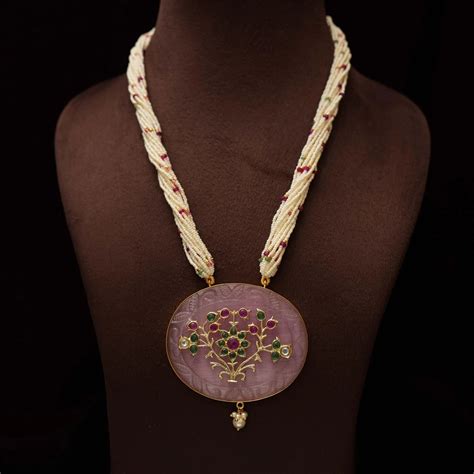 Kundan Long Necklace & Polki Long Necklace for Women