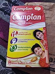 Buy Complan Nutrition Drink Powder for Children, Kesar Badam Flavour ...