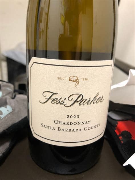 2020 Fess Parker Chardonnay, USA, California, Central Coast, Santa ...