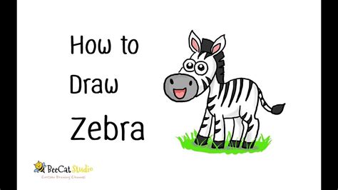 Zebra Cartoon Drawing at PaintingValley.com | Explore collection of Zebra Cartoon Drawing
