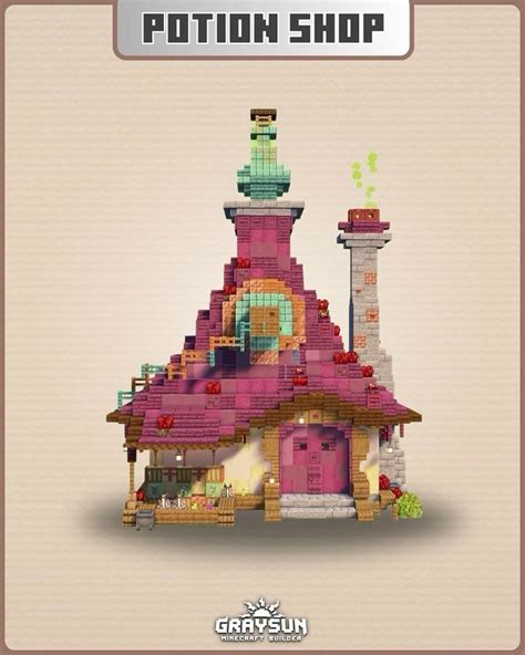 Minecraft Cute Shop Tutorial 的图像结果