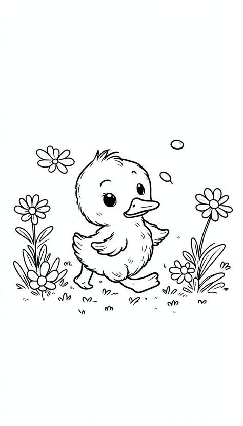 Duck Coloring Pages Duck Coloring Pages Ducks For Outline Sketch