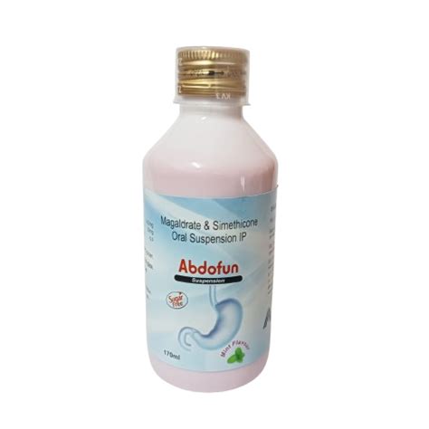 Abdofun - Magaldrate & Simethicone Oral Suspension IP - Medlo Biotech