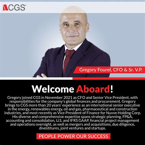 CGS (Computer Generated Solutions) on LinkedIn: #cfo #svp