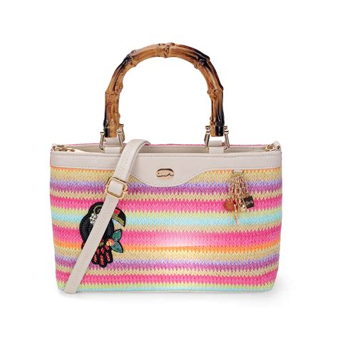 Buy Cheemo Women Multi Satchel Bag Online | SKU: 77-211-13-10 – Mochi Shoes