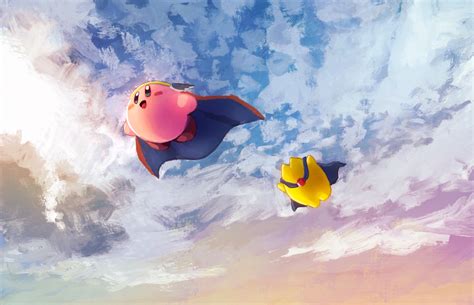 kirby, starman, and hi-jump kirby (kirby) drawn by aruco_co | Danbooru