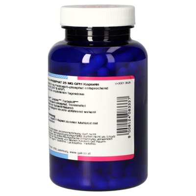 Pyridoxal-5-phosphat 25 mg GPH Capsules [5999818]-Gall-Pharma GmbH ...