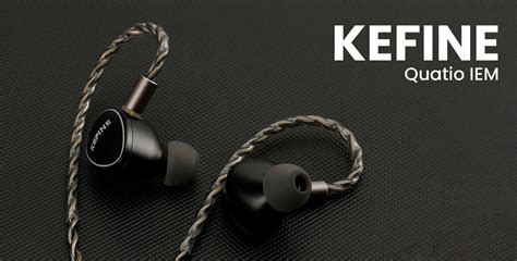 KEFINE Quatio 2DD +2BA Hybrid Drivers In Ear Monitor | Concept Kart