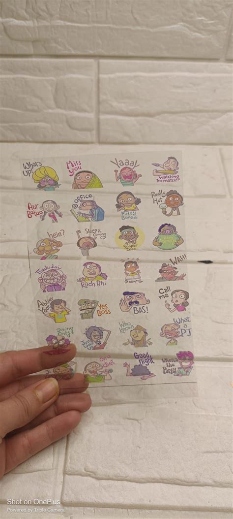 Cartoon Character Insert Sheet – insane craft supplies