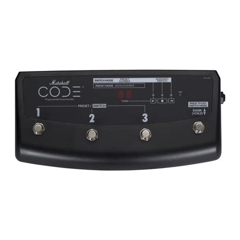 Buy Marshall PEDL-91009 4-way Footswitch for Code Amplifiers at Lowest ...