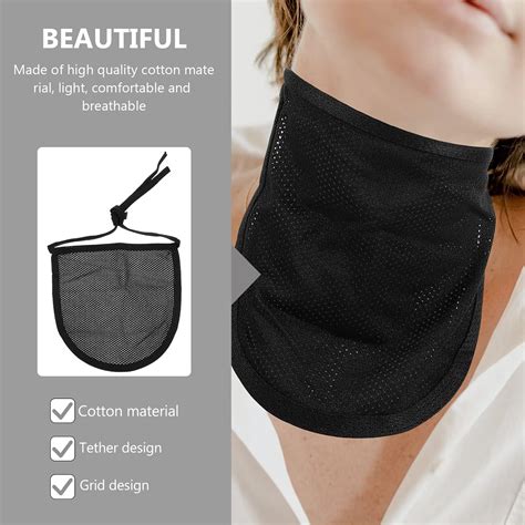 Buy Tofficu 2pcs Tracheostomy Neck Stoma Cover Breathable Trachea Neck ...