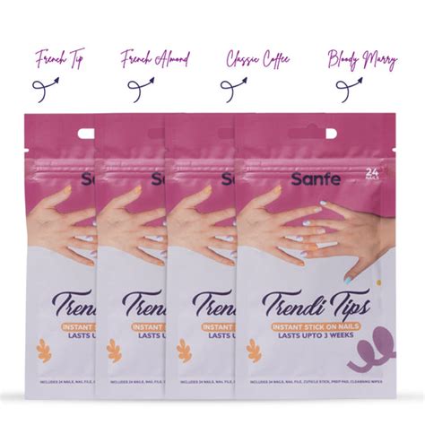 Sanfe Instant Stick On Nails