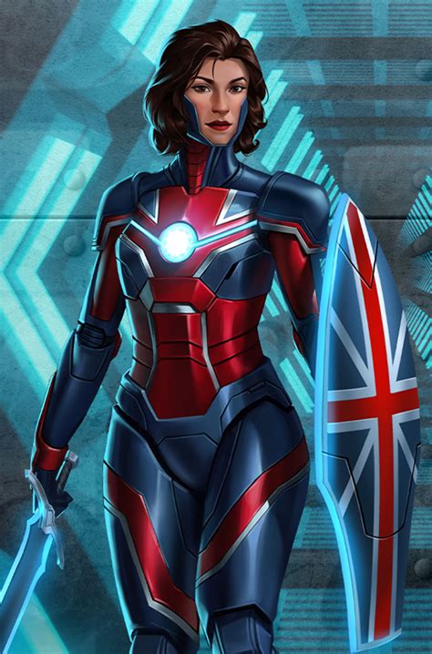 Peggy Carter (Iron Carter) 3* - Marvel Puzzle Quest