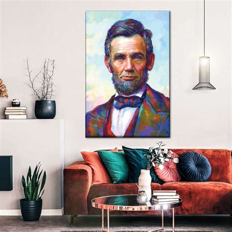 Abraham Lincoln II Wall art by Leon Devenice | Elephant Stock