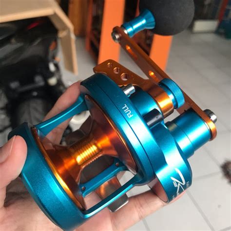 Jual Reel Team kamikaze Xtreme jigger LX 4 / RX 4 HC series 8bb - BIRU ...