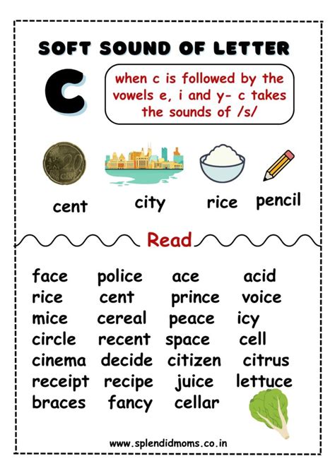 The Many Sounds of C: Hard C, Soft C, and Splendid Moms | Learning ...