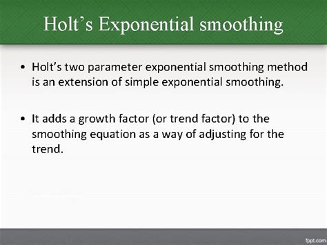 Exponential Smoothing Methods 的图像结果