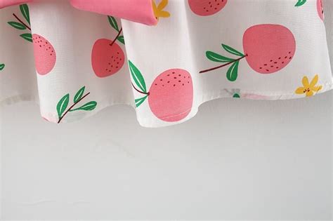 Fruit printed dress with hat – BabyMonk