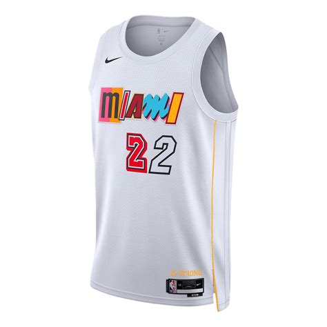 Nike Dri-FIT NBA Miami Heat Jimmy Butler City Edition 2022/23 Swingman ...