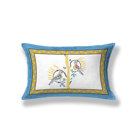 Perky Parrots Green Pure Cotton Single Bedsheet – JaipurFabric®