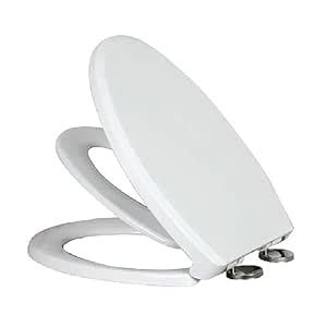 Sunberry Elongated Slow Close Family Toilet Seat with Built In Magnetic ...