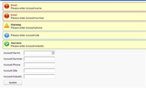 In Salesforce How to Create a Error Message 的图像结果