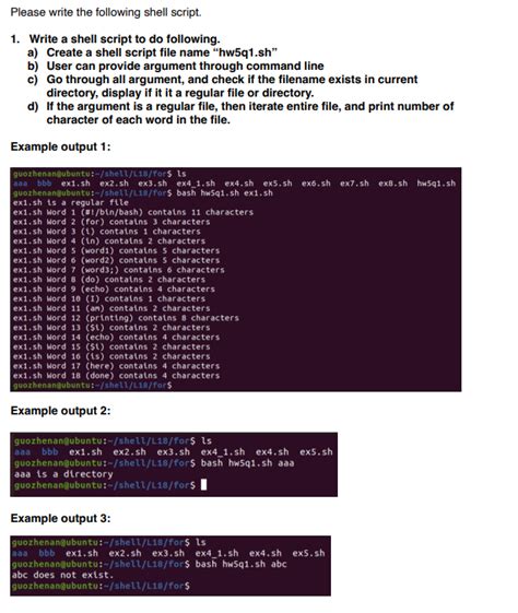 Image result for Write a Shell Script Command
