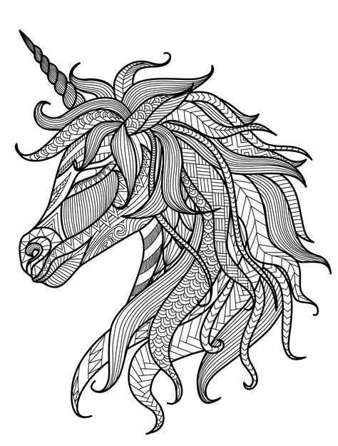 Coloring Pictures Of Unicorns