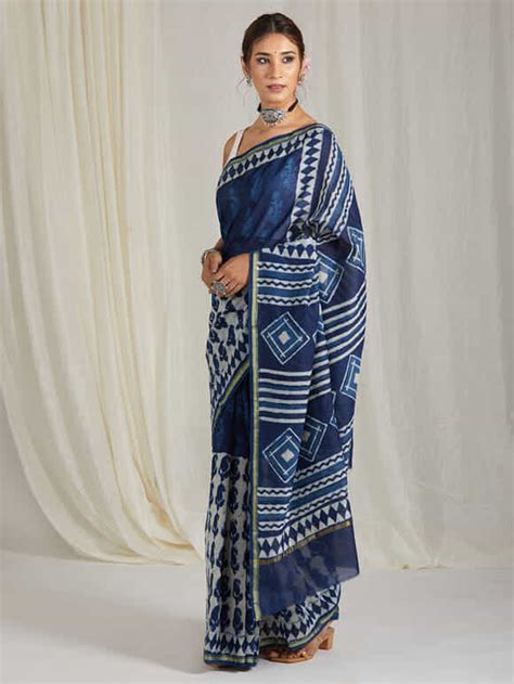 Designer Saree- Shop the latest designer sarees, block printed saree ...