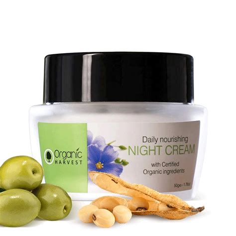Organic Harvest Daily Nourishing Night Cream 50 gm | With Organic ...