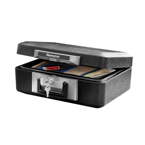 SentrySafe Fireproof Safe Box with Key Lock, Chest Safe with Carrying ...