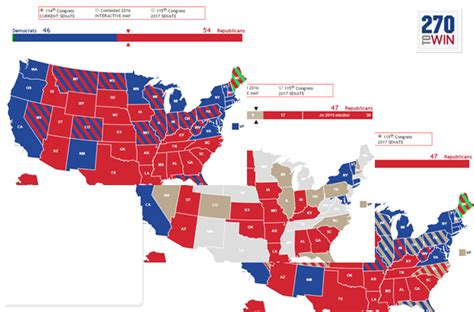 Current Senate Map 的图像结果