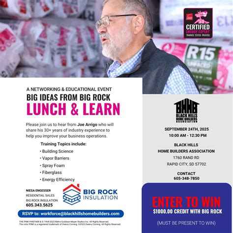 Big Ideas from Big Rock: Lunch & Learn, 1760 Rand Rd., Rapid City, SD ...