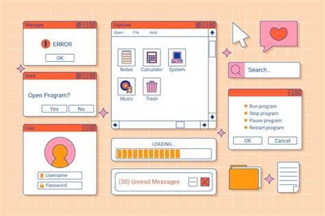 Image result for Old Computer Graphics Widgets