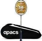 APACS Z-Ziggler Limited Edition (38 LBS) Black, Gold Unstrung Badminton ...