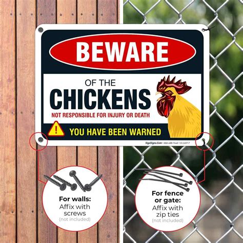 Beware Of Chicken