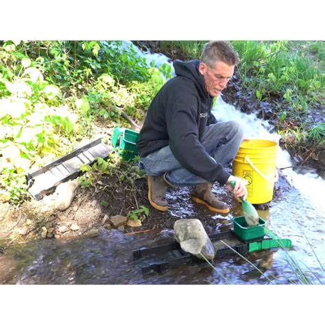 Buy 53 Sluice Box Gold Panning Kit | Crevice Tools | Small Classifier ...