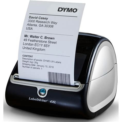 DYMO LabelWriter 4XL Direct Thermal Label Printer - High-Speed Wide ...