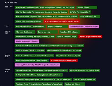 Aliencon 2025 Schedule 的图像结果