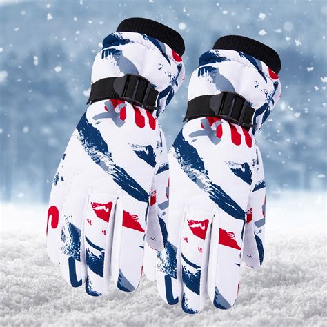 5-15Years Toddler Kids Boys Girls Gloves Winter Outdoor Windproof Warm ...