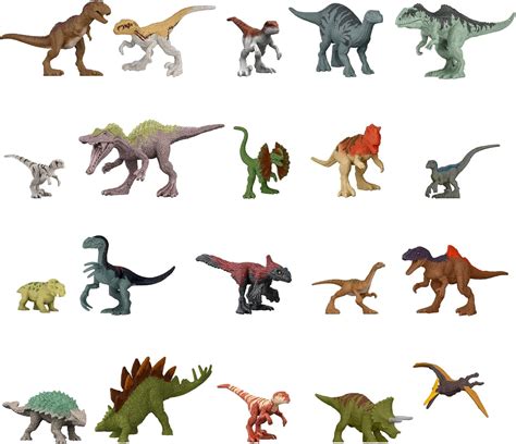 Mattel Buy Authentic Mini Dinosaur Toys - 20 Pack at Ubuy India