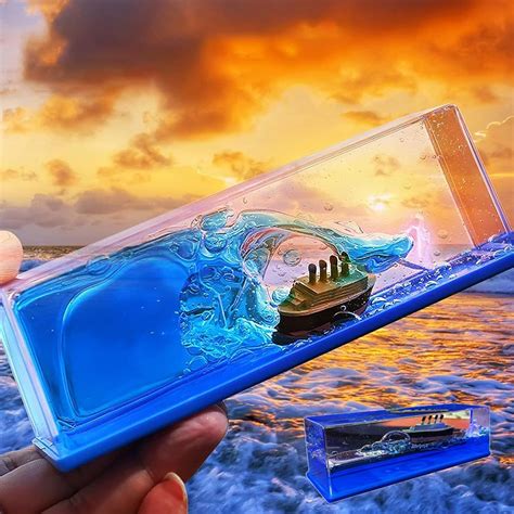 Unsinkable Boat in a Box, Unsinkable Cruise Ship Toy, Cruise Ship Fluid ...